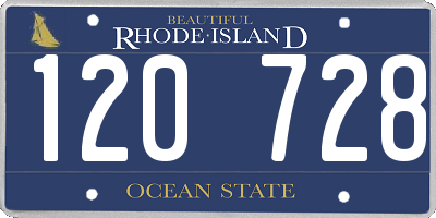 RI license plate 120728
