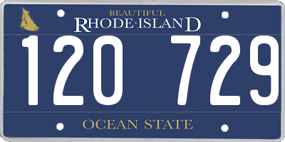 RI license plate 120729