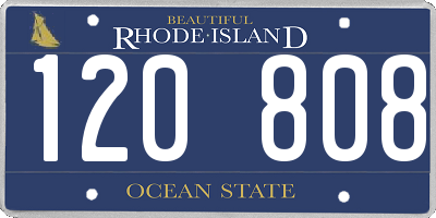 RI license plate 120808