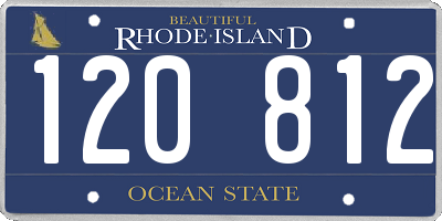 RI license plate 120812