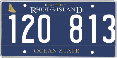 RI license plate 120813