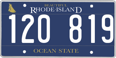 RI license plate 120819