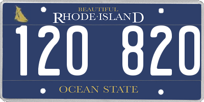 RI license plate 120820