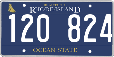 RI license plate 120824
