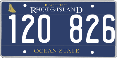 RI license plate 120826