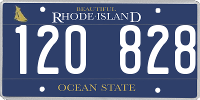 RI license plate 120828
