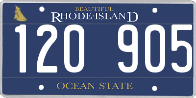 RI license plate 120905