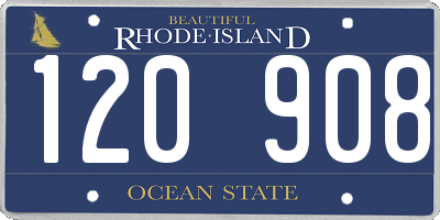 RI license plate 120908