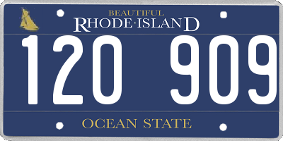 RI license plate 120909