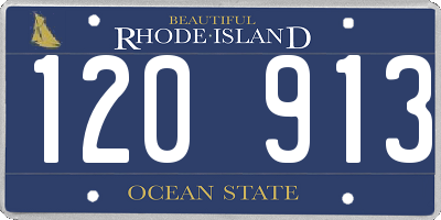 RI license plate 120913