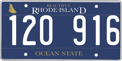 RI license plate 120916