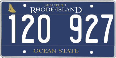 RI license plate 120927