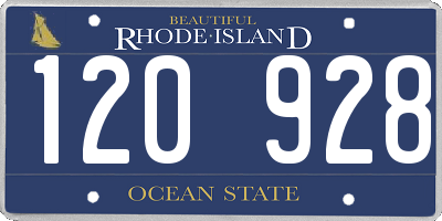 RI license plate 120928