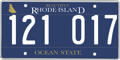 RI license plate 121017