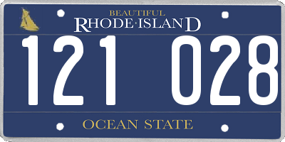 RI license plate 121028
