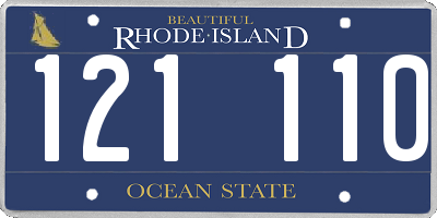 RI license plate 121110