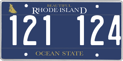 RI license plate 121124