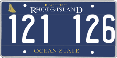 RI license plate 121126