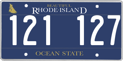 RI license plate 121127