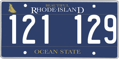 RI license plate 121129