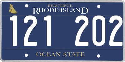 RI license plate 121202