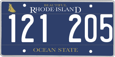 RI license plate 121205