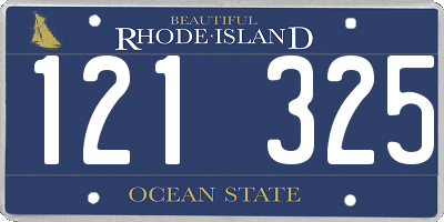 RI license plate 121325