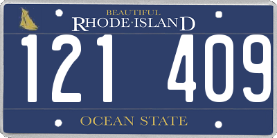 RI license plate 121409