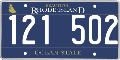 RI license plate 121502