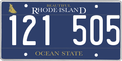 RI license plate 121505