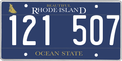 RI license plate 121507