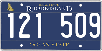 RI license plate 121509