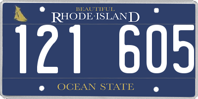 RI license plate 121605