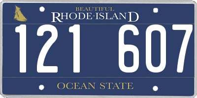 RI license plate 121607