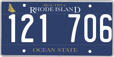 RI license plate 121706