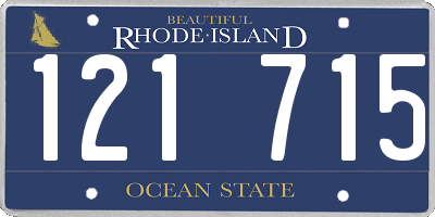 RI license plate 121715