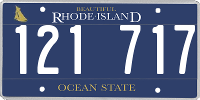 RI license plate 121717