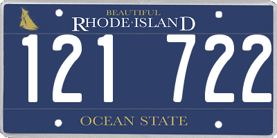 RI license plate 121722