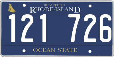 RI license plate 121726
