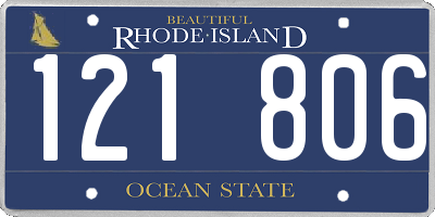 RI license plate 121806