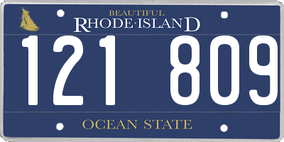 RI license plate 121809