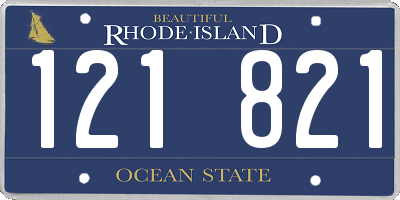 RI license plate 121821