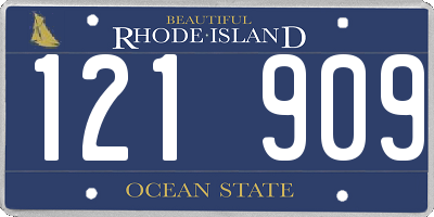 RI license plate 121909