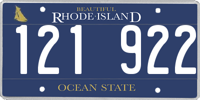 RI license plate 121922