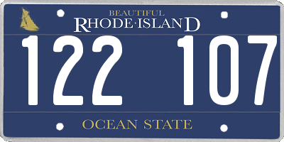 RI license plate 122107