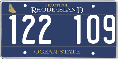 RI license plate 122109