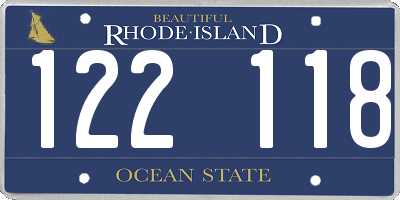 RI license plate 122118