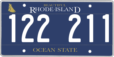 RI license plate 122211