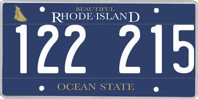 RI license plate 122215