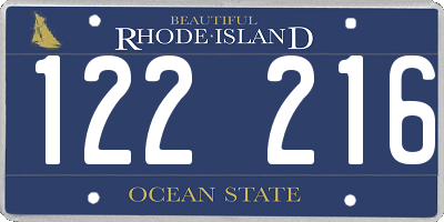 RI license plate 122216